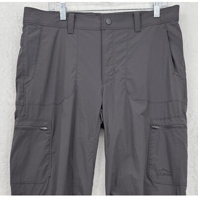LL Bean Cresta Pants 35x32 Mens Hiking Water Resistant Utility Cargo Nylon