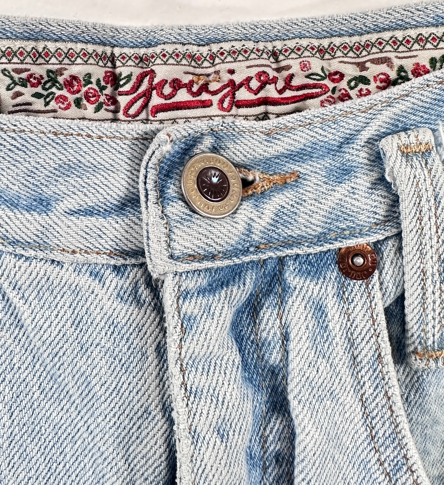 Vintage 90s Jeans Y2K Hipster JouJou Mom High Rise Denim Women's Size 5 6