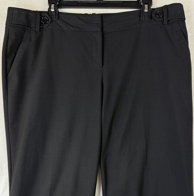 Limited Cassidy Fit Capris 16 Womens Black Collection Dress Pants